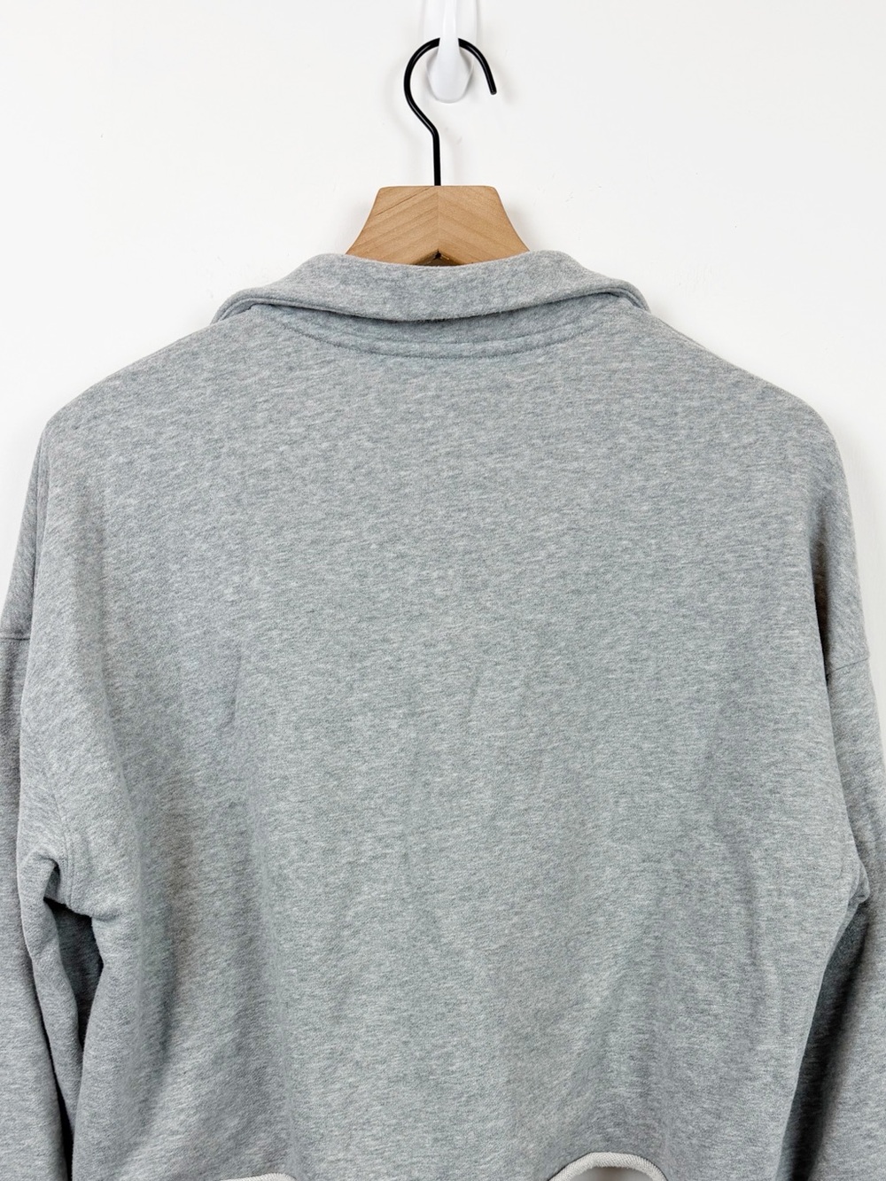 Vuori Sedona Polo Light Gray Pullover Sweatshirt Medium - Picture 11 of 13